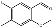 5-iodo-2-methoxy-4-methylbenzaldehyde Structure