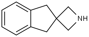 Spiro[azetidine-3,2'-[2H]indene], 1',3'-dihydro- Structure