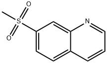 Quinoline, 7-(methylsulfonyl)- Structure