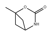 2-Oxa-4-azabicyclo[3.1.1]heptan-3-one, 1-methyl- Structure