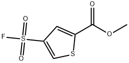 Methyl 4-(fluorosulfonyl)thiophene-2-carboxylate Structure