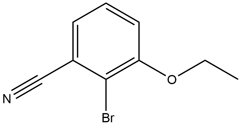 2-Bromo-3-ethoxybenzonitrile Structure