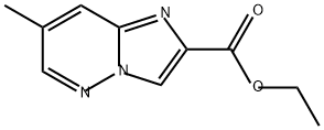 Imidazo[1,2-b]pyridazine-2-carboxylic acid, 7-methyl-, ethyl ester Structure