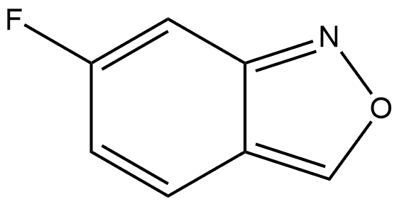 6-fluorobenzo[c]isoxazole Structure