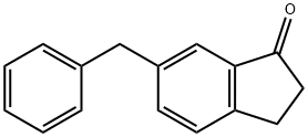 1H-Inden-1-one, 2,3-dihydro-6-(phenylmethyl)- Structure