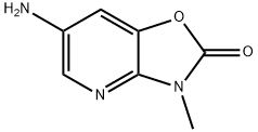 Oxazolo[4,5-b]pyridin-2(3H)-one, 6-amino-3-methyl- Structure