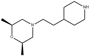 (2R,6S)-2,6-dimethyl-4-(2-(piperidin-4-yl)ethyl)morpholine Structure