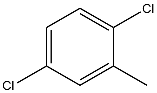 2,5-Dichlorotoluene Structure