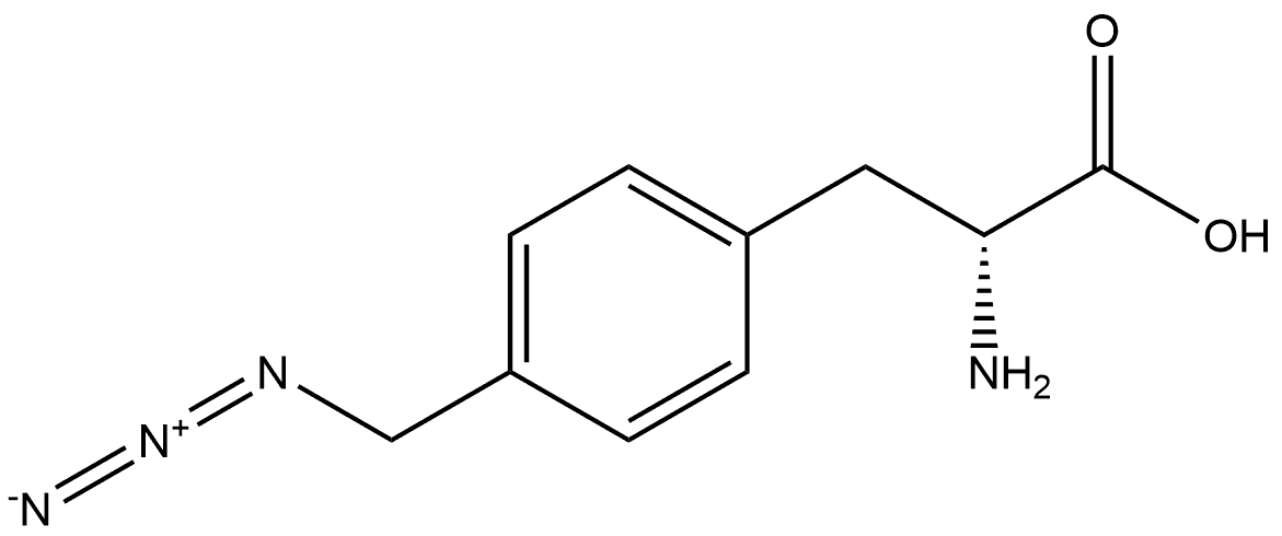 4-(Azidomethyl)-D-phenylalanine HCl Structure