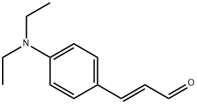 2-Propenal, 3-[4-(diethylamino)phenyl]-, (2E)- Structure