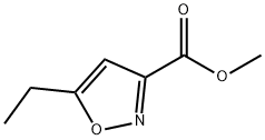 3-Isoxazolecarboxylic acid, 5-ethyl-, methyl ester 구조식 이미지