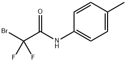 2-Bromo-2,2-difluoro-N-(p-tolyl)acetamide Structure