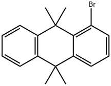 Anthracene, 1-bromo-9,10-dihydro-9,9,10,10-tetramethyl- Structure