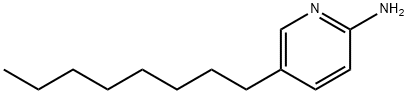 2-Pyridinamine, 5-octyl- Structure