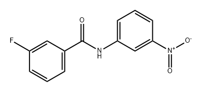 Benzamide, 3-fluoro-N-(3-nitrophenyl)- Structure