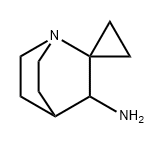 Spiro[1-azabicyclo[2.2.2]octane-2,1'-cyclopropan]-3-amine Structure