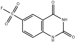 6-Quinazolinesulfonyl fluoride, 1,2,3,4-tetrahydro-2,4-dioxo- Structure