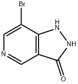 7-Bromo-1H-pyrazolo[4,3-c]pyridin-3-ol 구조식 이미지