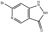 6-Bromo-1H-pyrazolo[4,3-c]pyridin-3-ol 구조식 이미지