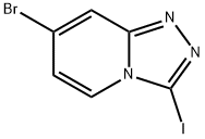 1,2,4-Triazolo[4,3-a]pyridine, 7-bromo-3-iodo- Structure