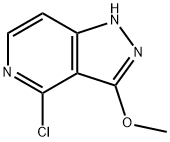 4-Chloro-3-methoxy-1H-pyrazolo[4,3-c]pyridine 구조식 이미지