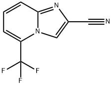 5-(Trifluoromethyl)imidazo[1,2-a]pyridine-2-carbonitrile Structure