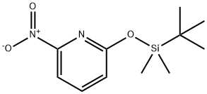 2-((tert-Butyldimethylsilyl)oxy)-6-nitropyridine Structure