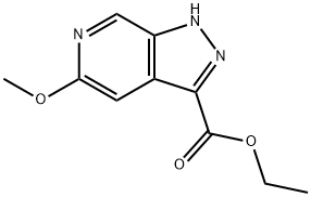 Ethyl 5-methoxy-1H-pyrazolo[3,4-c]pyridine-3-carboxylate Structure