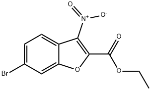 Ethyl 6-bromo-3-nitrobenzofuran-2-carboxylate Structure