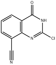 2-Chloro-4-oxo-3,4-dihydroquinazoline-8-carbonitrile 구조식 이미지