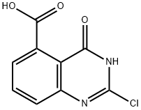 2-Chloro-4-oxo-3,4-dihydroquinazoline-5-carboxylic acid 구조식 이미지