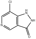 7-Chloro-1H-pyrazolo[4,3-c]pyridin-3-ol 구조식 이미지