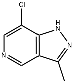 7-Chloro-3-methyl-1H-pyrazolo[4,3-c]pyridine Structure