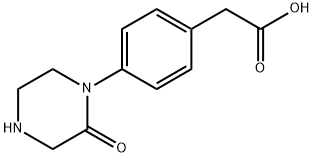 Benzeneacetic acid, 4-(2-oxo-1-pipera Structure