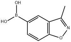 3-Methyl-benzo[d]isoxazole-5-boronic acid Structure