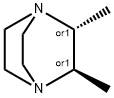 1,4-Diazabicyclo[2.2.2]octane, 2,3-dimethyl-, (2R,3R)-rel- Structure