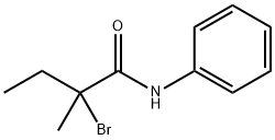 Butanamide, 2-bromo-2-methyl-N-phenyl- Structure