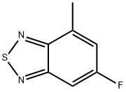 2,1,3-Benzothiadiazole, 6-fluoro-4-methyl- Structure