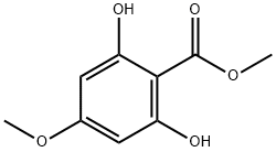 Benzoic acid, 2,6-dihydroxy-4-methoxy-, methyl ester Structure