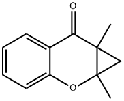 Benzo[b]cyclopropa[e]pyran-7(1H)-one, 1a,7a-dihydro-1a,7a-dimethyl- Structure