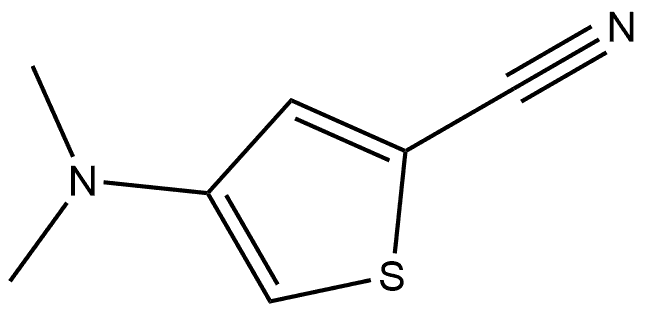 4-(dimethylamino)thiophene-2-carbonitrile Structure