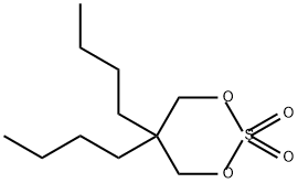 1,3,2-Dioxathiane, 5,5-dibutyl-, 2,2-dioxide 구조식 이미지