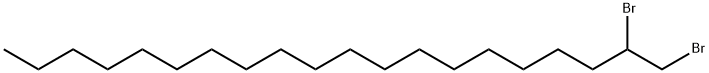 Eicosane, 1,2-dibromo- Structure