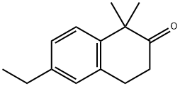 2(1H)-Naphthalenone, 6-ethyl-3,4-dihydro-1,1-dimethyl- Structure