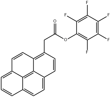 perfluorophenyl 2-(pyren-1-yl)acetate Structure