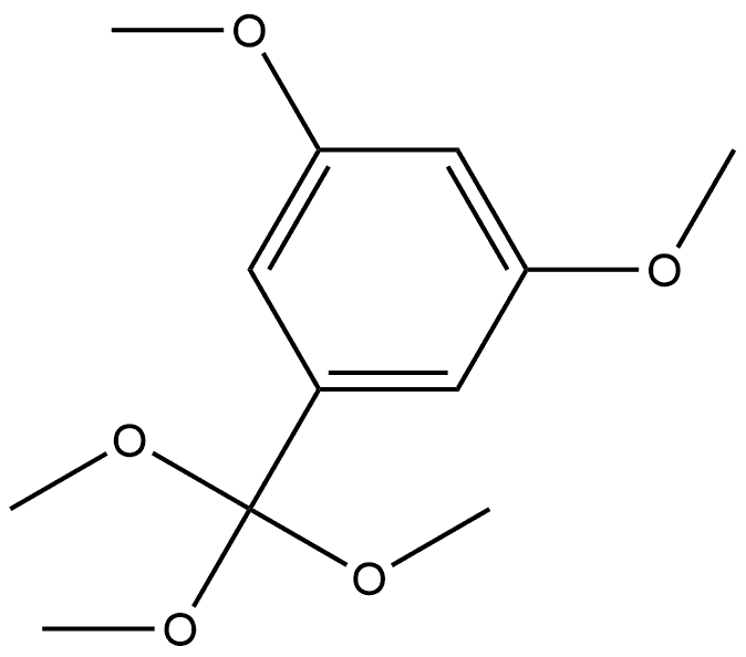 1,3-Dimethoxy-5-(trimethoxymethyl)benzene Structure