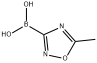 Boronic acid, B-(5-methyl-1,2,4-oxadiazol-3-yl)- 구조식 이미지