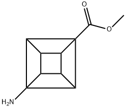 Pentacyclo[4.2.0.02,5.03,8.04,7]octanecarboxylic acid, 3-amino-, methyl ester Structure