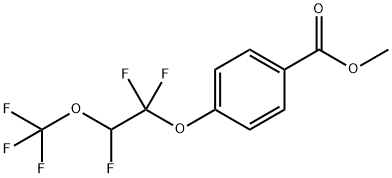 Methyl 4-[1,1,2-trifluoro-2-(trifluoromethoxy)ethoxy]benzoate Structure