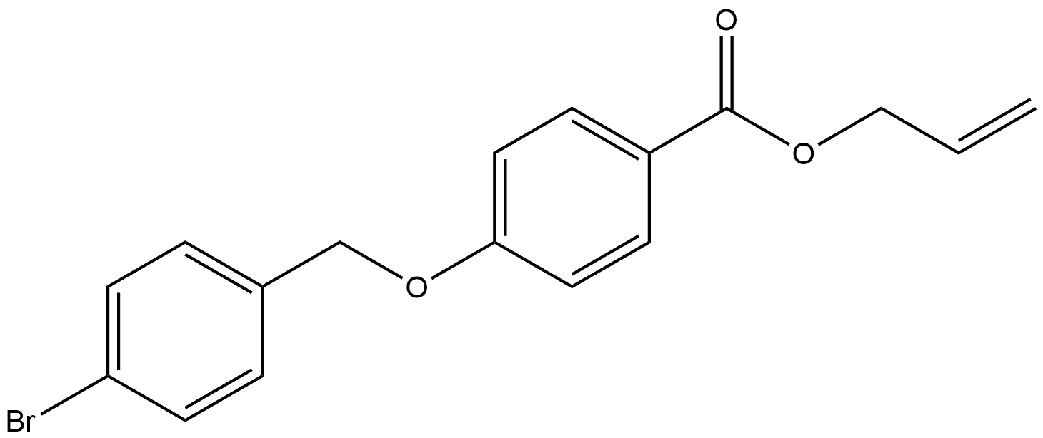 2-Propen-1-yl 4-[(4-bromophenyl)methoxy]benzoate Structure